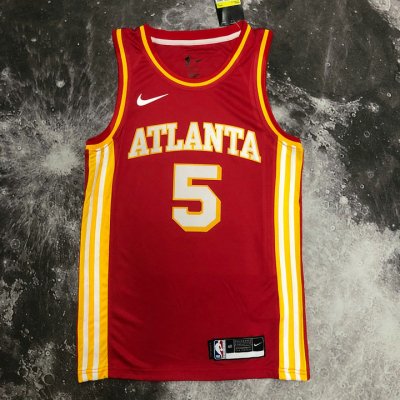 NBA 5 Murray Atlanta Hawks Maillot Rouge